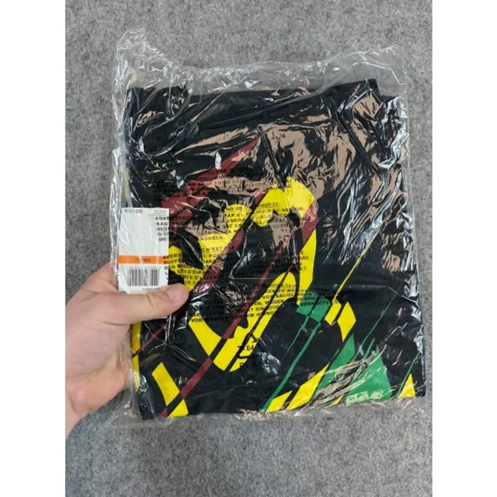 Fox Racing Graphic Tee Shirt Mens Small Black Motocross Biker Streetwear Y2K NWT - Picture 6 of 6